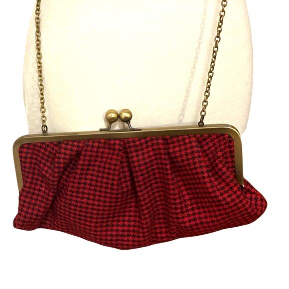 Vintage Wool Blend Crossbody/Shoulder Bag - Picture 2 of 12